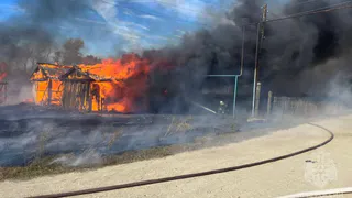 Спасатели боролись с пожарами в девяти районах Пензенской области