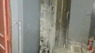 В подмосковье загорелась электричка Москва - Рязань