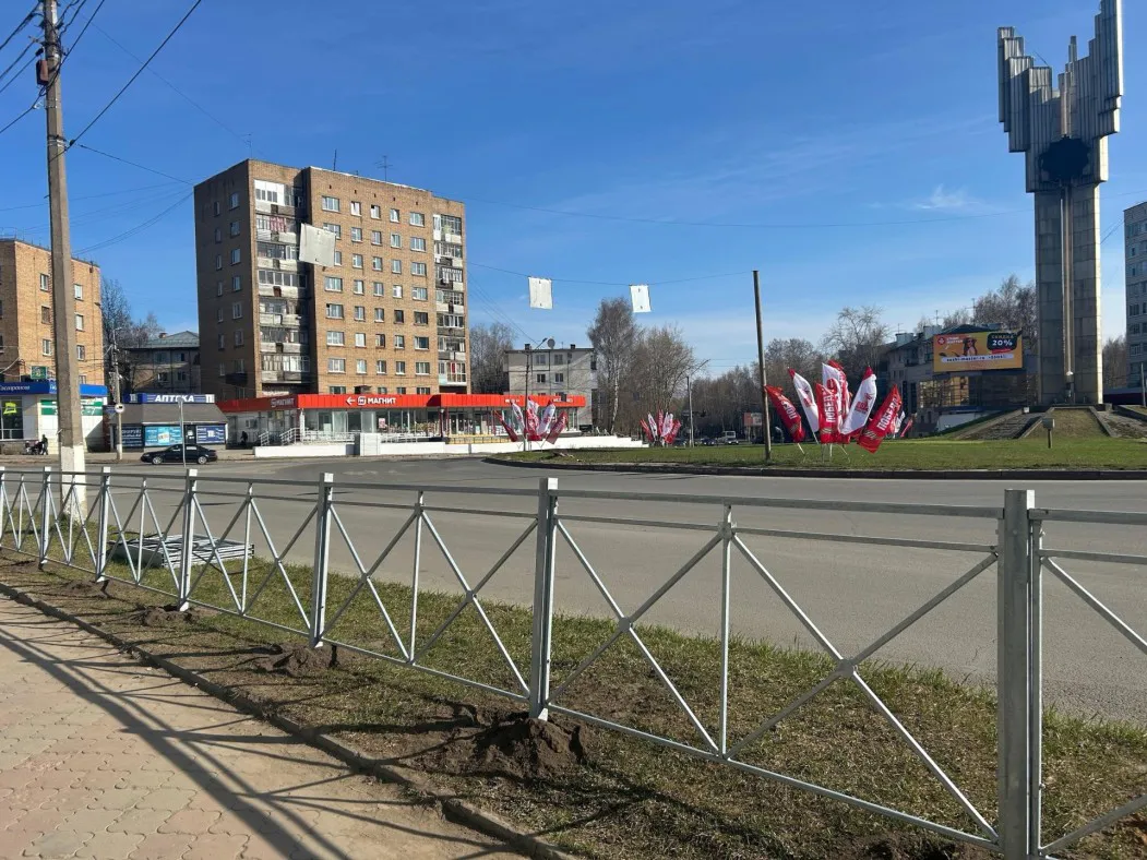 Сыктывкар преображается: в центре города установили новые ограждения