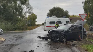 Пострадал ребенок: в Михайловском районе столкнулись две легковушки