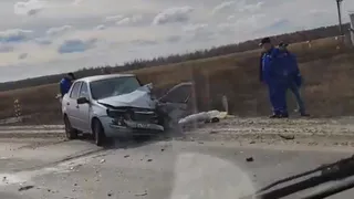 В ДТП на трассе под Рязанью скончался 32-летний водитель Lada Granta