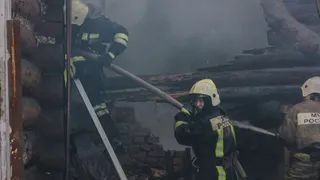 Под Рязанью сгорел жилой дом, есть погибшие