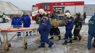 На трассе М-12 во Владимирской области прошли учения МЧС по ликвидации последствий ДТП