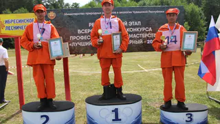 Марат Азизов из Шемуршинского лесничества стал лучшим лесным пожарным Чувашии