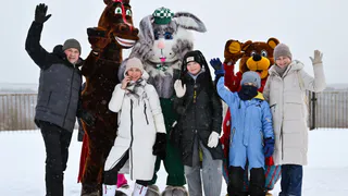 Сотрудники группы компаний ТАЙГА приняли участие в "Семейных гуляньях"