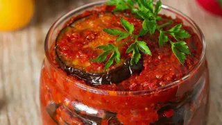 Баклажаны в томатах: очень вкусный рецепт