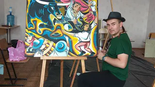 Художнику-португальцу, живущему в Нижнекамске, предложили сделать персональные выставки в Китае и Эфиопии