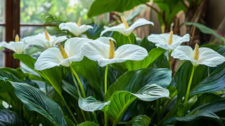 1 ложка на 1 литр — и спатифиллум рванет большими цветами и мощными листьями: станет краше любого букета