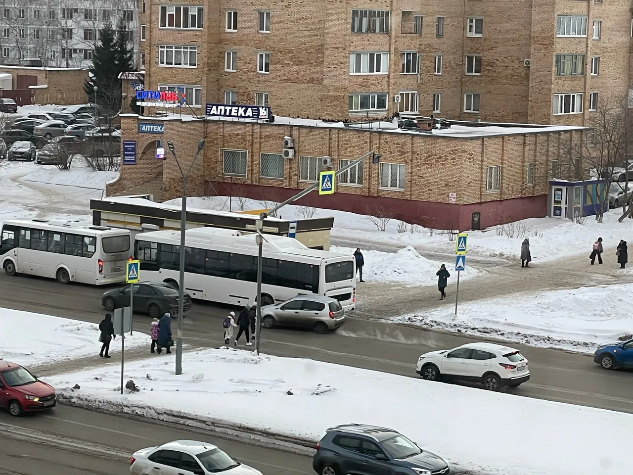 Нижнекамцы требуют установить светофор около 29-й школы