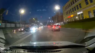 На Московском шоссе произошло массовое ДТП вечером 17 июля