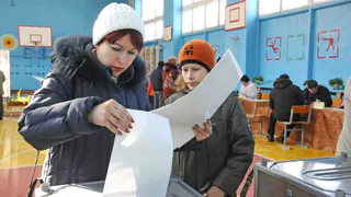 Олег Ковалёв посетил выборы в Рязанской области