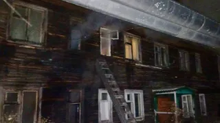 Пожарные Коми спасли четырех человек при возгорании в селе Корткеросского района