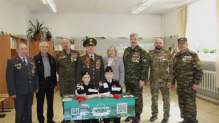 В Коми школе появилась "Парта героя" в честь отважного земляка