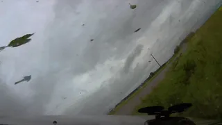 Под Рязанью перевернулся автомобиль - видео от первого лица