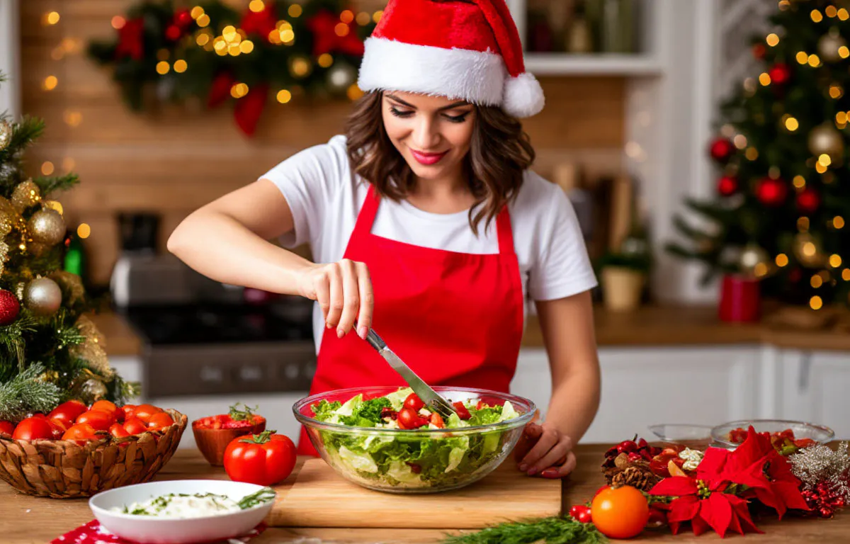 На каждый Новый год делаю салат "Гости в шоке": вкус отменный - надо всего 4 ингредиента 