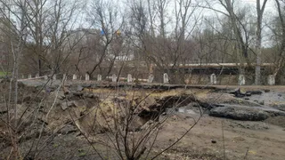 Глава Кузнецка прокомментировал ситуацию обрушения асфальта на улице Белинского