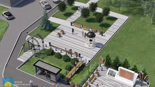 В Сыктывкаре появится новый сквер с ротондой и мостиком