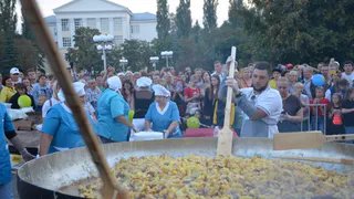 В Заречном побили рекорд России по приготовлению жареного картофеля