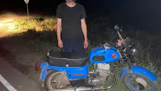 Пьяный 50-летний мотоциклист задержан рязанской полицией