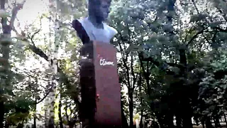 Рязанцы жалуются на биотуалет установленный возле памятника Есенину в городском парке