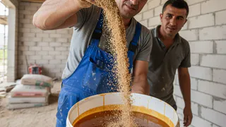 Турки-строители кидают в лак и краску горсть песка - и вот зачем: гениальный и продуманный способ для ступеней