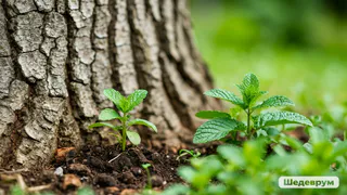 Лучше бархатцев: сажаем под яблоней 3 небольших кустика — муравьи с тлей все лето обходят дерево за версту