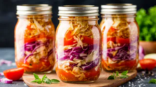 Всегда закатываю по 20 банок легкого салата – но уже в январе достаю из подвала последнюю баночку. Делюсь рецептом, который просят все соседи