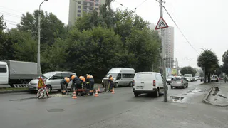 Администрация Рязани рассказала, когда устранят провал на Чкалова