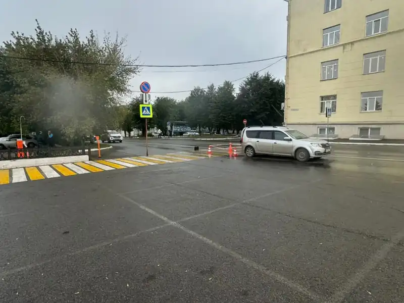 Сотрудники Госавтоинспекции расследуют наезд на женщину в Магнитогорске