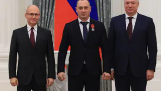 Пензенских спасателей наградили в Кремле