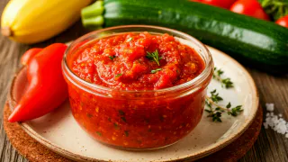 Аджика из кабачков на зиму: за час делаю вкуснейшие заготовки на всю зиму — пальчики оближешь, и никакой мороки