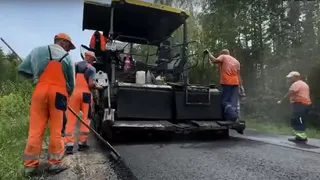 Дорогу «Гусь-Хрустальный-Лесниково-Купреево» приводят в норму. Правда, всего на двух участках