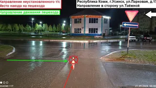 В Коми неизвестный сбил девочку и скрылся с места аварии