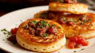 Когда я их готовлю,сбегается вся семья: вместо беляшей делаю пышки с мясом - необычно,вкусно и готовятся быстрее