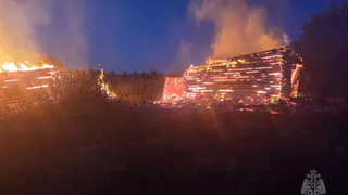 В Рязанской области горели дачный дом и квартира