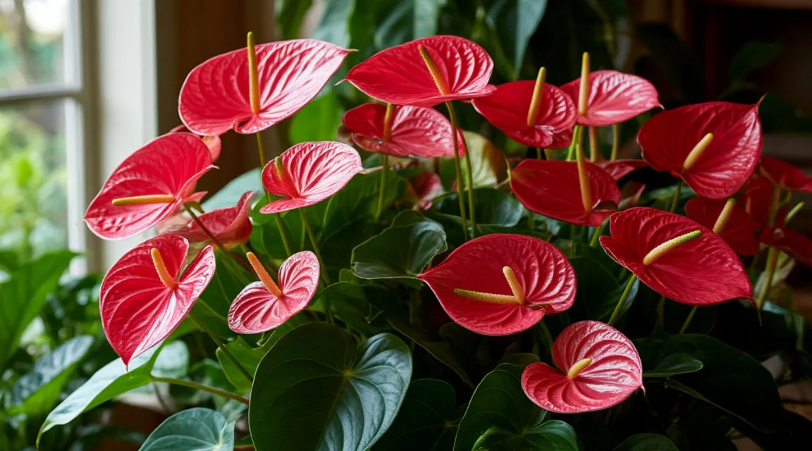 С антуриумом медлить нельзя - вот когда срочно пересаживать: будет пулять цветами круглый год