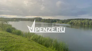 В Суре обнаружили сброс черной жидкости