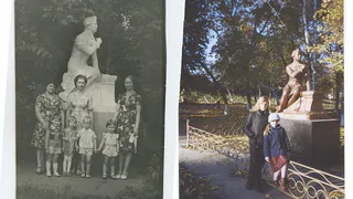 Старые фотографии Рязани: как изменился памятник Пушкину за пару десятков лет