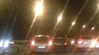 На Северной окружной столкнулись 4 автомобиля