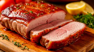 Зимой вместо колбасы у нас сало с прослойками: запекаем по бабушкиному методу — шикарность на бутерброд
