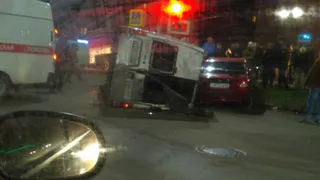 В Рязани разыскивают свидетелей ДТП, в котором перевернулась маршрутка