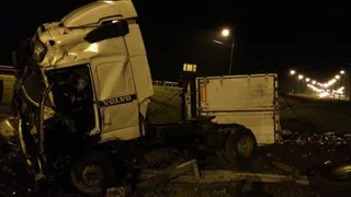 Под Рязанью грузовик улетел в кювет, есть пострадавшие