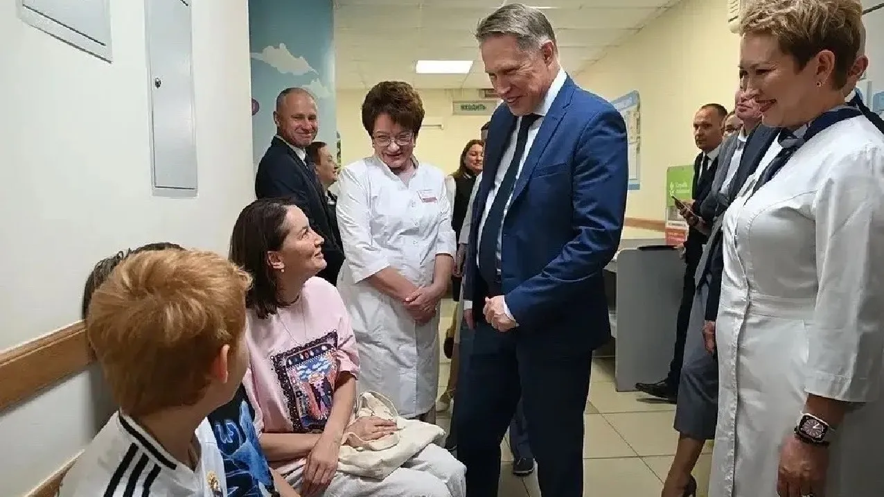 Удмуртка рассказала министру здравоохранения России о том, как в ГКБ №8 исчезли очереди к педиатру