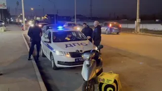 Сотрудники Госавтоинспекции Магнитогорска задержали несовершеннолетнего водителя скутера