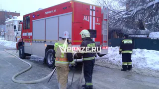 В микрорайоне Север в Пензе случился крупный пожар