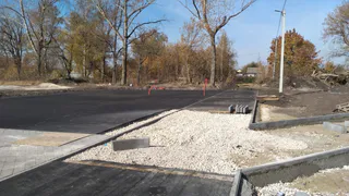 В Земетчино благоустройство парка на улице Кирова завершено на 70%