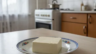 Смешиваю литр молока с литром кефира и через полчаса подаю всем родным домашний сыр