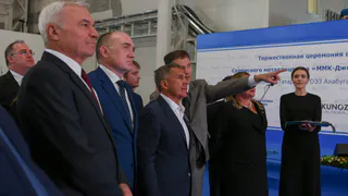 Минниханов открыл в «Алабуге» завод жидких пестицидов