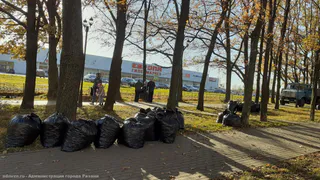 В Рязани прошел заключительный субботник