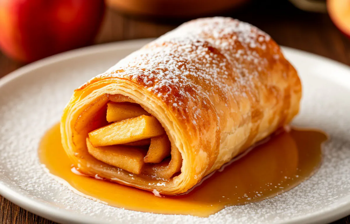 Объедание без преувеличения: этот яблочный рулет покорил сеть. Готовится за 20 минут